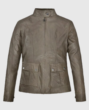 Motorad Spanish Brown Biker Leather Jacket