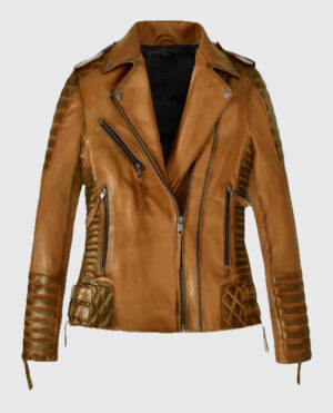 Beast Black Biker Leather Jacket