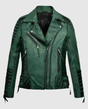 Beast Brown Biker Style Leather Jacket